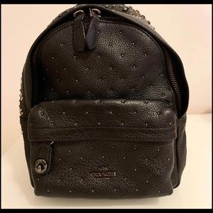 Coach - mini studded backpack / LIKE NEW